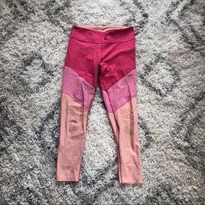 Outdoor Voices colorblock leggings